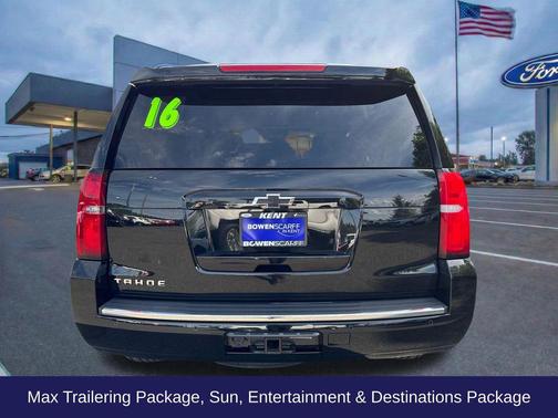 Black 2016 Chevrolet Tahoe LTZ