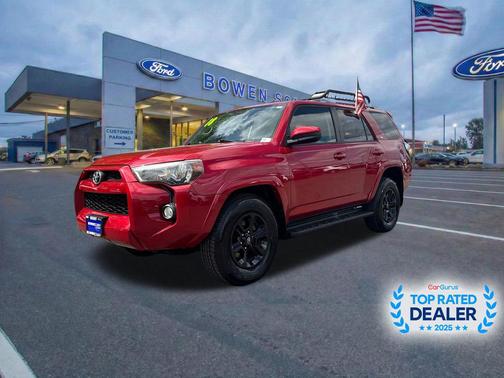 Barcelona Red Metallic 2018 Toyota 4Runner SR5