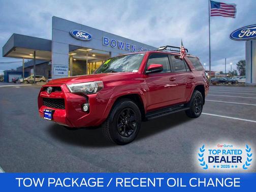 Barcelona Red Metallic 2018 Toyota 4Runner SR5