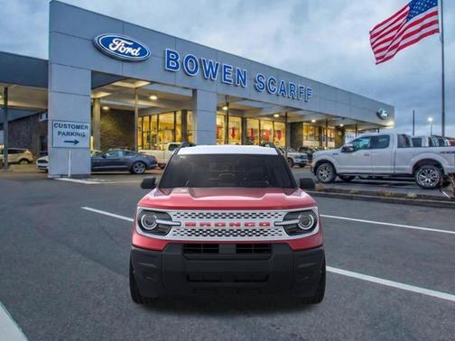 Ruby Red Metallic Tinted Clearcoat 2025 Ford Bronco Sport Heritage