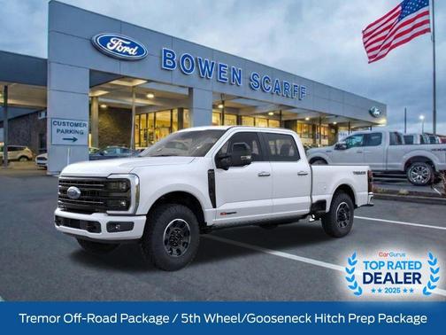 Star White Metallic Tri-Coat 2026 Ford F-350 Platinum Truck
