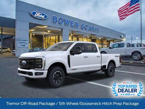 Star White Metallic Tri-Coat 2026 Ford F-350 Platinum Truck