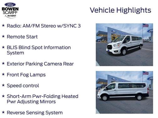 Oxford White 2021 Ford Transit-350 XLT