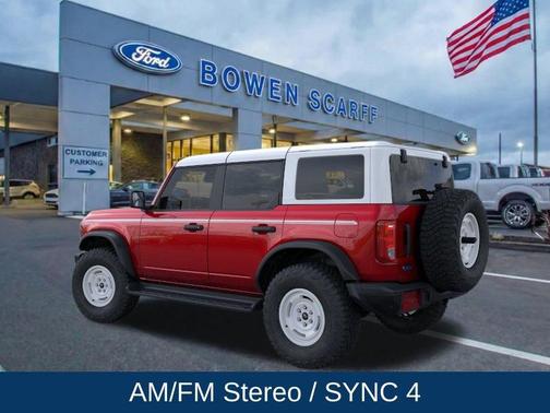 Ruby Red Metallic Tinted Clearcoat 2026 Ford Bronco Heritage Edition