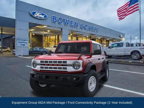 Ruby Red Metallic Tinted Clearcoat 2026 Ford Bronco Heritage Edition