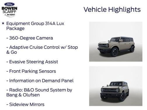 2025 Ford Bronco Outer Banks