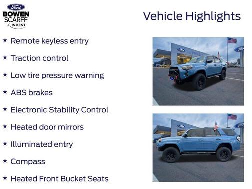 Nautical Blue Metallic 2018 Toyota 4Runner TRD Pro