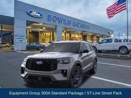 Carbonized Gray Metallic 2026 Ford Explorer ST-Line