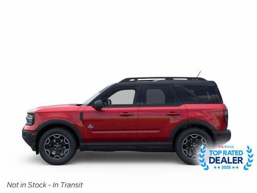 Ruby Red Metallic Tinted Clearcoat 2026 Ford Bronco Sport Outer Banks