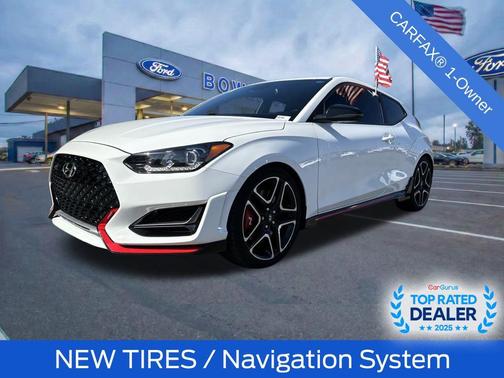 Lunar White 2022 Hyundai Veloster N Base Hatchback