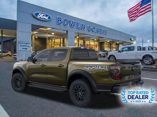 Shelter Green Metallic 2026 Ford Ranger Raptor