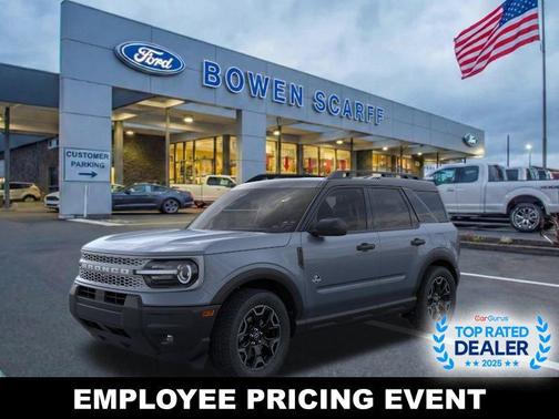 Azure Gray Metallic Tri-Coat 2026 Ford Bronco Sport Outer Banks SUV
