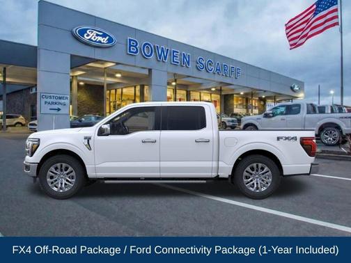 Star White Metallic Tri-Coat 2026 Ford F-150 Lariat