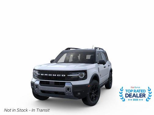 Space White Metallic 2026 Ford Bronco Sport Badlands