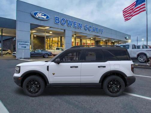Space White Metallic 2026 Ford Bronco Sport Badlands