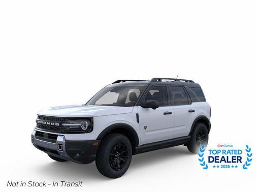 Space White Metallic 2026 Ford Bronco Sport Badlands