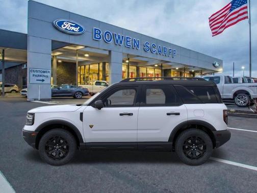 Space White Metallic 2026 Ford Bronco Sport Badlands