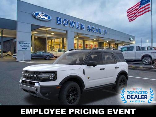 Space White Metallic 2026 Ford Bronco Sport Badlands