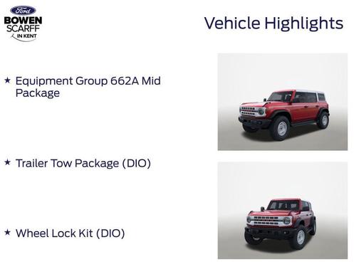 2025 Ford Bronco Heritage Edition