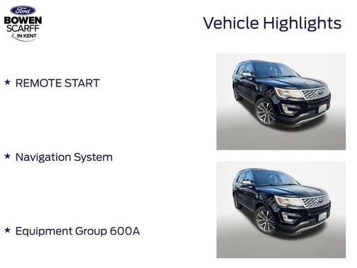 2017 Ford Explorer Platinum