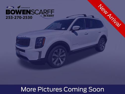 Glacial White Pearl 2021 Kia Telluride EX