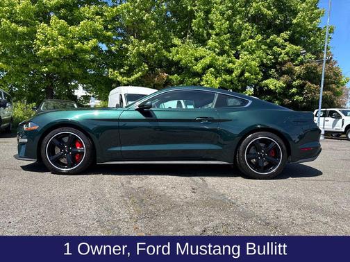 Dark Highland Green Metallic 2019 Ford Mustang Bullitt