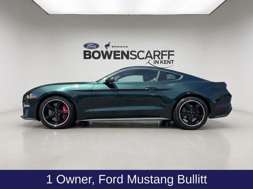 Dark Highland Green Metallic 2019 Ford Mustang Bullitt