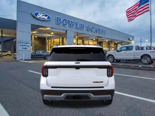 Star White Metallic Tri-Coat 2026 Ford Explorer Tremor