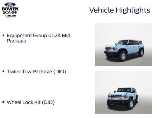 2025 Ford Bronco Heritage Edition