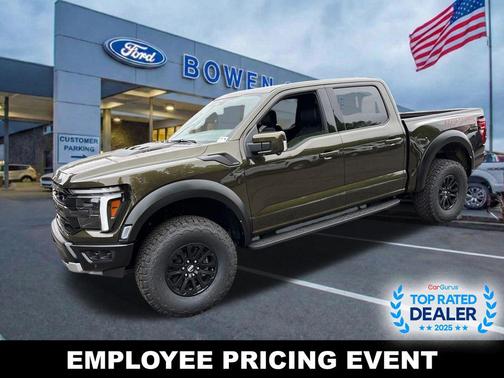 Shelter Green 2026 Ford F-150 Raptor