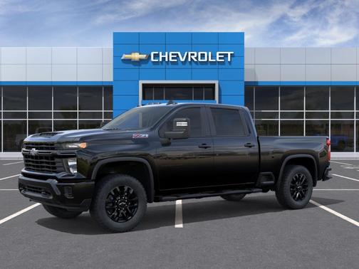 Black 2026 Chevrolet Silverado 2500 Custom