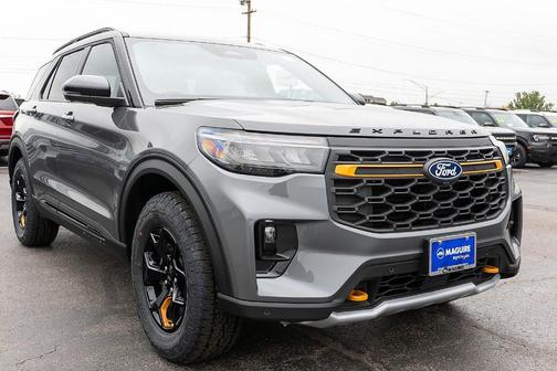 Gray 2027 Ford Explorer TREMOR