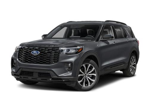 Black 2025 Ford Explorer ST-Line