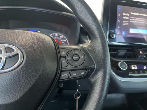 Black 2025 Toyota Corolla LE