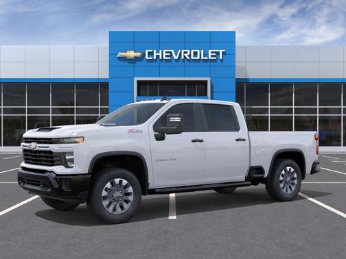 White 2026 Chevrolet Silverado 2500 Custom