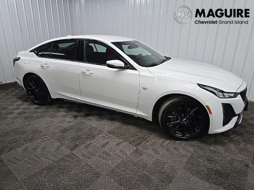 White 2023 Cadillac CT5 Sport RWD
