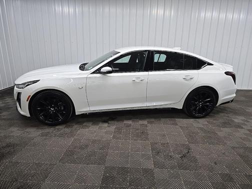 White 2023 Cadillac CT5 Sport RWD