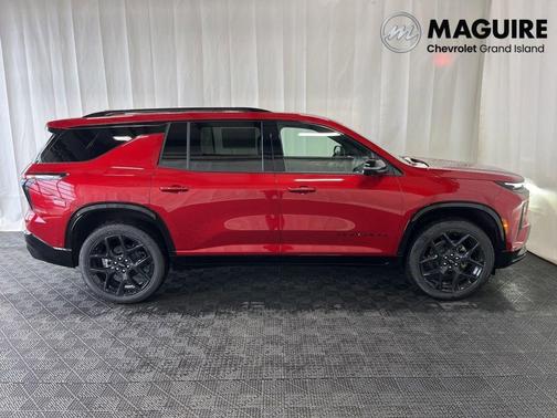 Red 2026 Chevrolet Traverse RS
