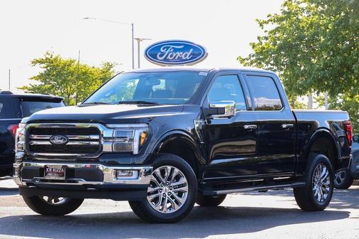 Agate Black Metallic 2024 Ford F-150 Lariat