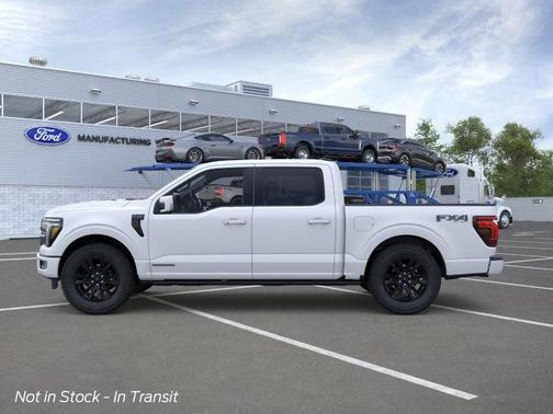 Star White Metallic Tri-Coat 2026 Ford F-150 Platinum