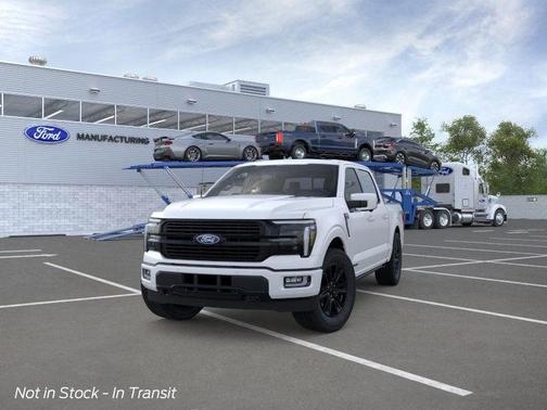 Star White Metallic Tri-Coat 2026 Ford F-150 Platinum