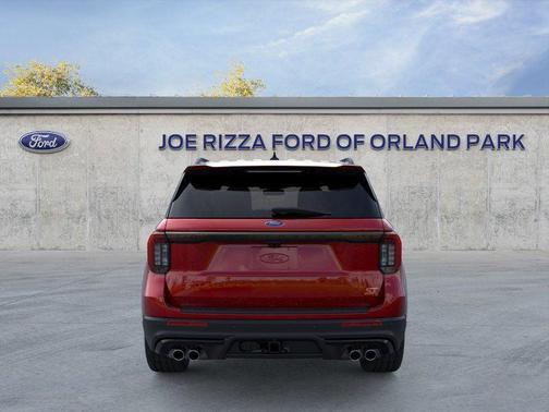 Rapid Red Metallic Tinted Clearcoat 2026 Ford Explorer ST