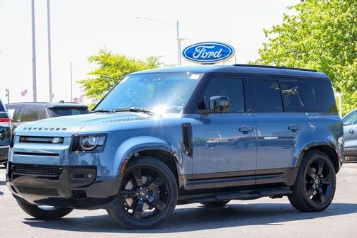 Tasman Blue 2025 Land Rover Defender 110 P400 X-Dynamic SE
