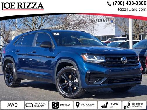 Tourmaline Blue Metallic 2023 Volkswagen Atlas Cross Sport 2.0T SEL