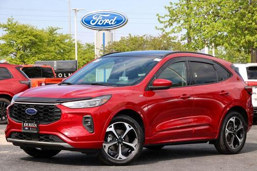 Rapid Red Metallic Tinted Clearcoat 2025 Ford Escape ST-Line Elite