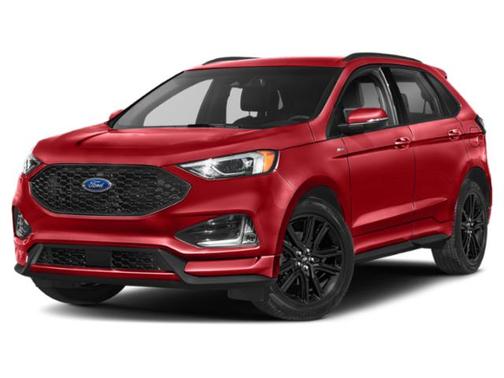 Rapid Red Metallic Tinted Clearcoat 2020 Ford Edge ST
