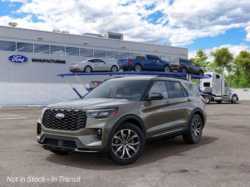 Gray 2027 Ford Explorer ST-Line