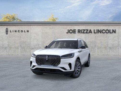 Pristine White Metallic Tri-Coat 2026 Lincoln Aviator Reserve AWD
