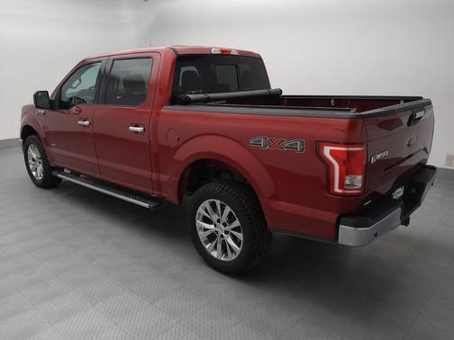 Red 2017 Ford F-150 XLT