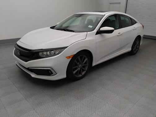 Platinum White Pearl 2021 Honda Civic EX